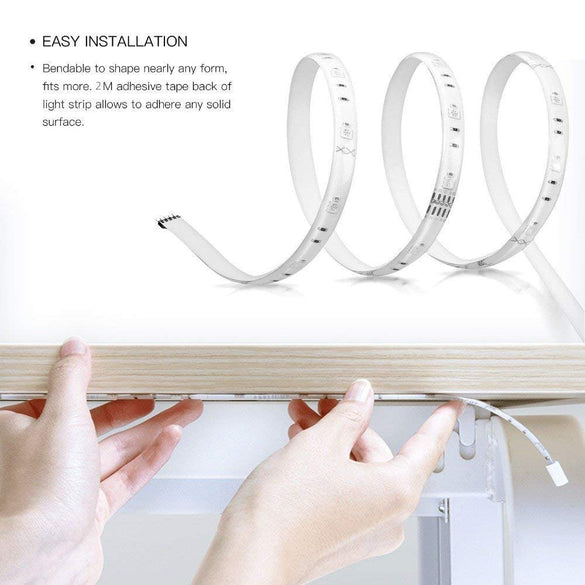Yeelight Smart Light Strip Plus 2m LED RGB WiFi APP Smart Home Decor Light Work With Alexa Google Assistant Homekit