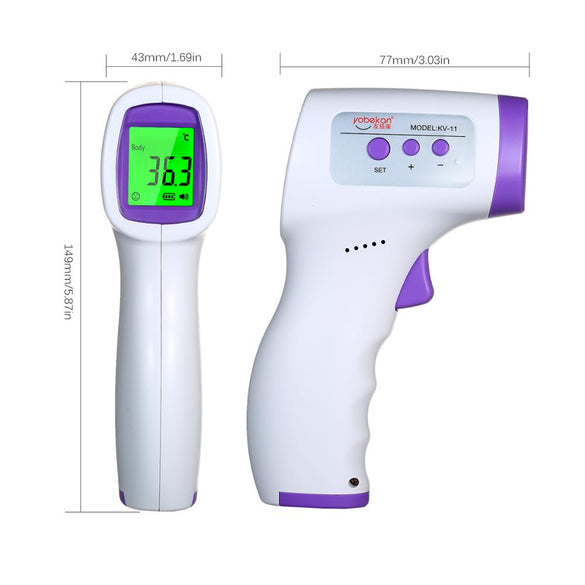 Professional Digital Infrared Thermometer Temperature Meter Instrument Non-contact IR Thermometer for Baby Adult LCD Termometro