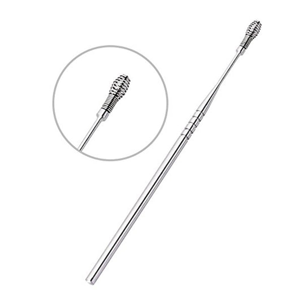 5 Pcs/Set Unisex Stainless Steel Spiral Ear Pick Spoon Ear Wax Removal Cleaner Ear Care Beauty Tools Multifunction Portable