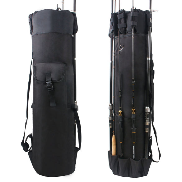 Shaddock Fishing Portable Multifunction Nylon Fishing Bags Fishing Rod Bag Case Fishing Tackle Tools Storage Bag
