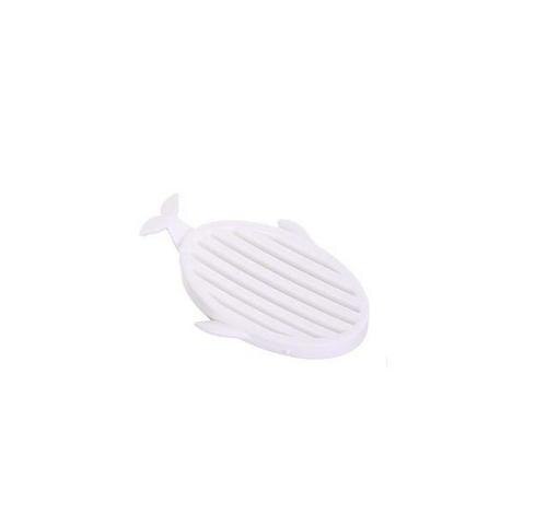 Simple Style Bathroom Accessories Whale Type Drain Soap Box Simple Soap Holder Whale Type Drain Soap Box Travel Camping