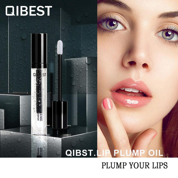 Moisturizer Lip Plumper Volume Lip Gloss Long Lasting Sexy Big Lips Pump Transparent Waterproof Volume Lip Clear Lipgloss Makeup