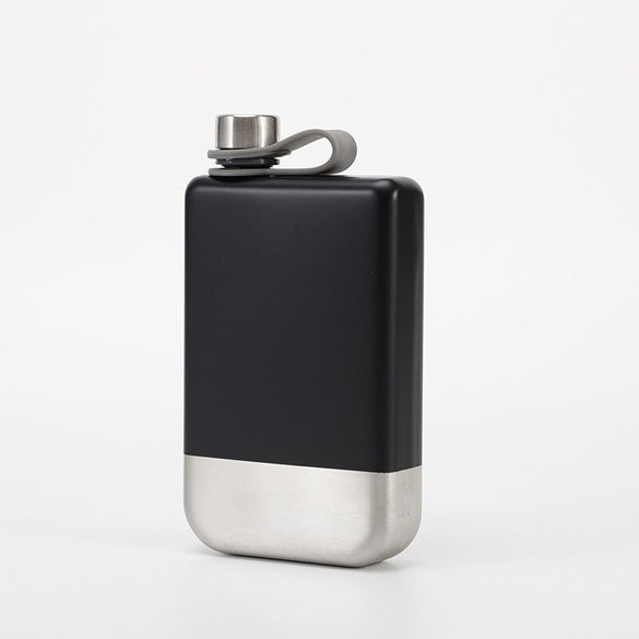 New Design 9 Oz Stainless Steel 304 Hip Flask Whiskey Wine Bottle Alcohol Pocket Flagon For Gifts