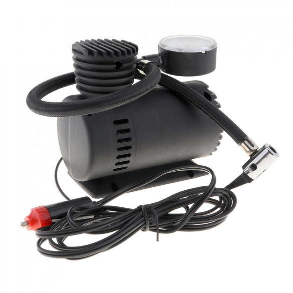 Mini Portable 12V 250PSI Electric Pump Air Compressor Tire Inflator for Motorcycles / Electromobile / Canoeing / Bike Tyre