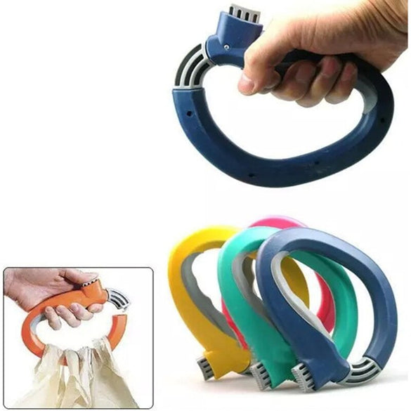 1Pc Convenient One Trip Grip Shopping Grocery Bag Grips Holder Handle Carrier Tool D Shape For Shopping Lock Labor Save Tool