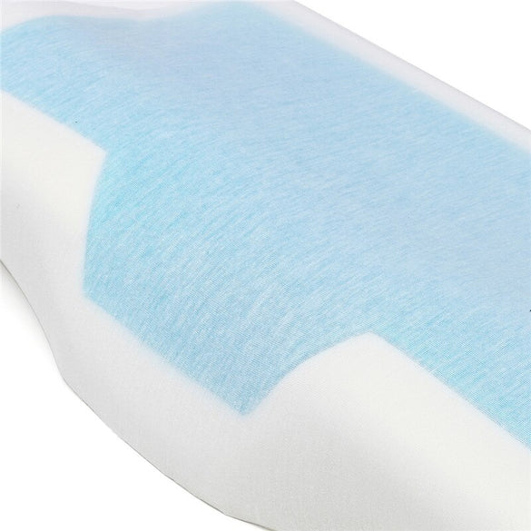 1 Pcs Memory Foam Gel Pillow Summer Ice-cool Anti-snore Neck Orthopedic Sleep Pillow Cushion+Pillowcover for Home Beddings