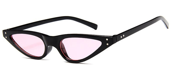 Vintage Retro Sunglasses Small Cat Eye Women Sunglasses Eyeglass Luxury Brand Design Sun Glasses Ocean Lenses UV400 Shade Women