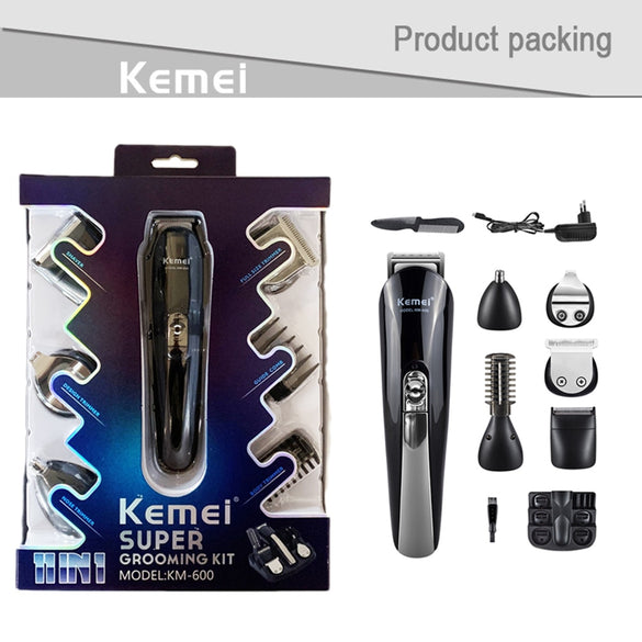 Kemei 11 in 1 Multifunction Hair Clipper professional hair trimmer electric Beard Trimmer hair cutting machine trimer cutter 5