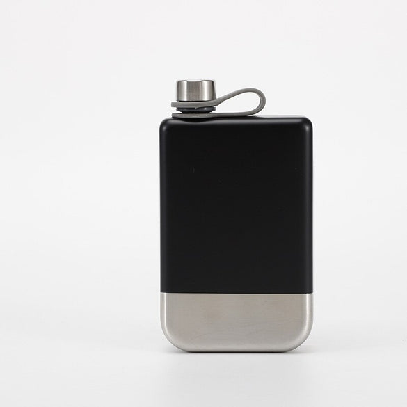 New Design 9 Oz Stainless Steel 304 Hip Flask Whiskey Wine Bottle Alcohol Pocket Flagon For Gifts