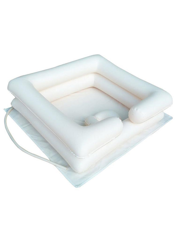Portable Inflatable Sink Set Wash Basin PVC Shampoo Basin Foldable Sink For Elderly Disabled Nursing