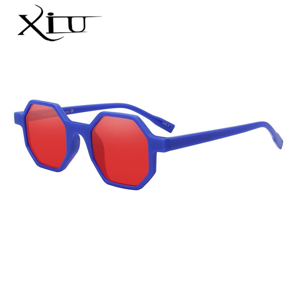 XIU Multi Shades Retro Vintage Suglasses Men Women Brand Design Fashion Glasses Luxury Quality Eyewear  UV400