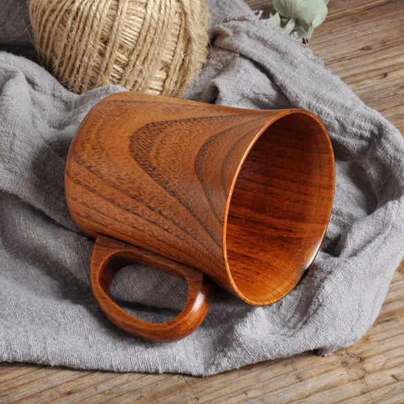New Jujube Wood Cup Natural Spruce Wooden Cup Handmade Wooden Coffee Beer Mugs Wood Cup