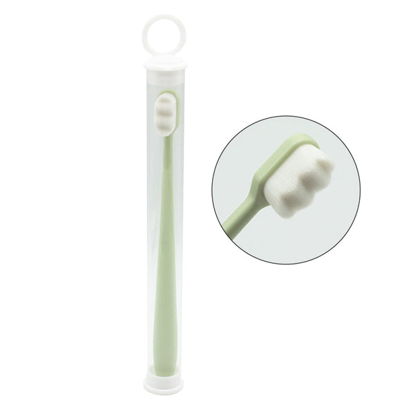 1PC Ultra-fine toothbrush Super soft bristle toothbrush with holder deep cleaning brush for Oral care Tools