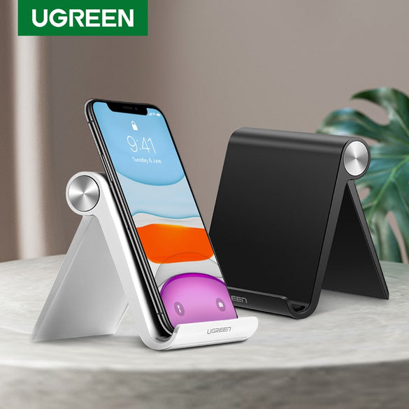 Ugreen Phone Holder Stand Mobile Smartphone Support Tablet Stand for iPhone Desk Cell Phone Holder Stand Portable Mobile Holder