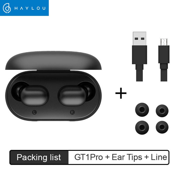 Haylou GT1 Pro Long Battery HD Stereo TWS Bluetooth Earphones, Touch Control  Wireless Headphones With Dual Mic Noise Isolation