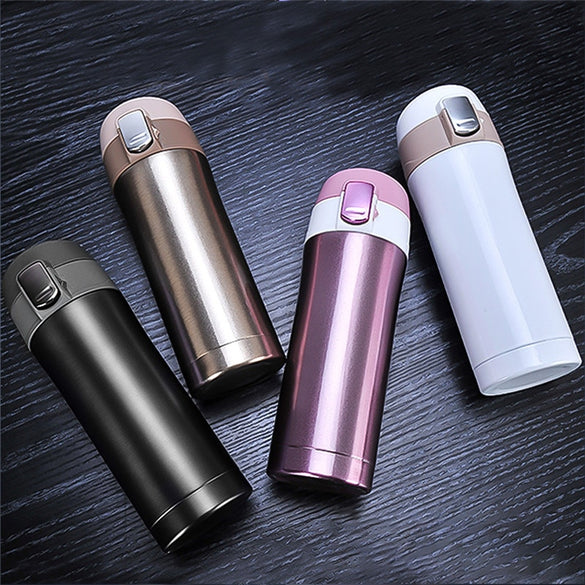 Hoomall 350ML Stainless Steel Vacuum Thermos Coffee Tea Milk Mug Portable Travel Drink Bottle Home Office Thermo Bottle Cup