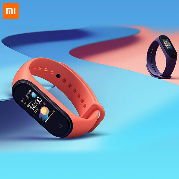In Stock Xiaomi Mi Band 4 Smart Miband 3 Color AMOLED Screen Bracelet Heart Rate Fitness Tracker Bluetooth5.0 Waterproof Miband4