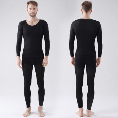 Jerrinut Thermal Underwear For WomenMen Winter Warm Long Johns Women's Thermal Underwear Set Thermo Underwear For MaleFemale