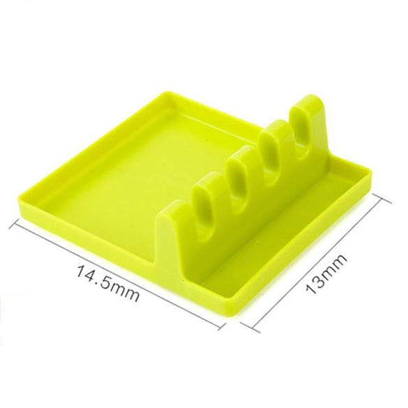 Kitchen Shelf Spatula Pot Lid Holder Rack Cover Lid Spoonbill Strainer Pad Rest Stand Containers Tableware Holder