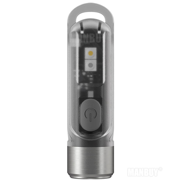 Nitecore TIKI CRI White + UV Light Rechargeable LED Keylight  300 Lumens Built-in Li-ion Battery Mini Body Fingertips Flashlight
