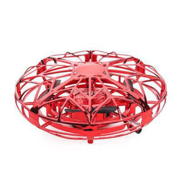 Mini Helicopter RC UFO Drone Aircraft Hand Sensing Infrared RC Helicopter Small Drone Quadcopter Electric Induction Kids Toys
