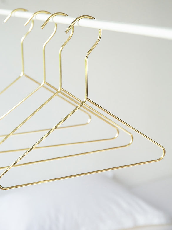 Nordic Gold Iron Mini Coat Hanger Wall Hook Storage Rack Home Organizer Decoration Accessories For Baby Kid Clothes Dress Towel