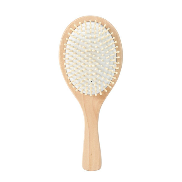 Wood Hair Comb Professional Healthy Paddle Cushion Hair Loss Massage Brush Hairbrush Comb Scalp Hair Care Healthy Bamboo Comb