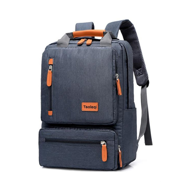 Casual Business Men Computer Backpack Light 15.6-inch Laptop Bag 2020 Lady Anti-theft Travel Backpack Gray