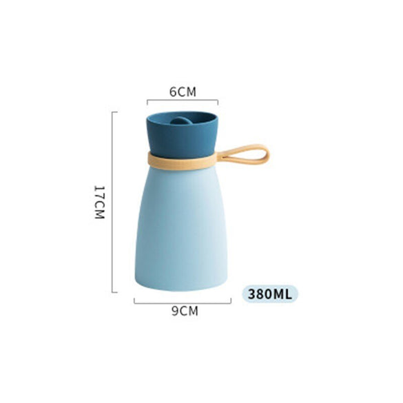 JO LIFE Silicone Hand Warm Hot Water Bottle Microwave Heating Macaron Portable Hand Feet Hot Water Bags