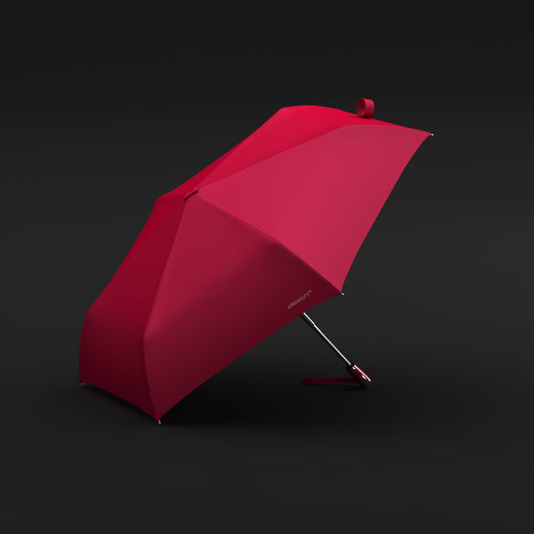 Flat 3 fold Ultra Light Sunscreen Black Coating UV Rainy And Sunny Umbrella Automatic Portable Umbrella Female