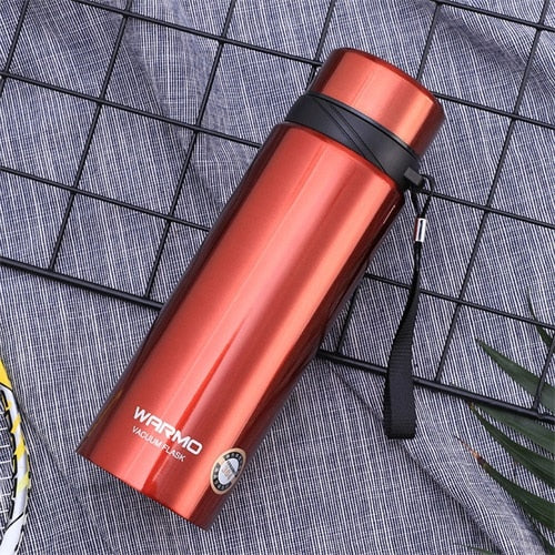 ZOOOBE 750ml Thermal Cup With Tea leaks Vacuum Flask Heat Water Tea Mug Thermos Coffee Mugs Insulated Stainless Steel Travel Cup