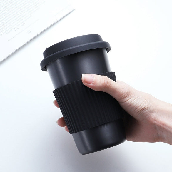 Soffe Coffee Mug With Cup Sleeve 350ml 500ml Titanium Travel Mugs Portable Food Grade Stainless Steel Drink Water Bottle