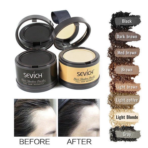 Water Proof hair line powder in hair color Edge control Hair Line Shadow Makeup Hair Concealer Root Cover Up Unisex Instantly
