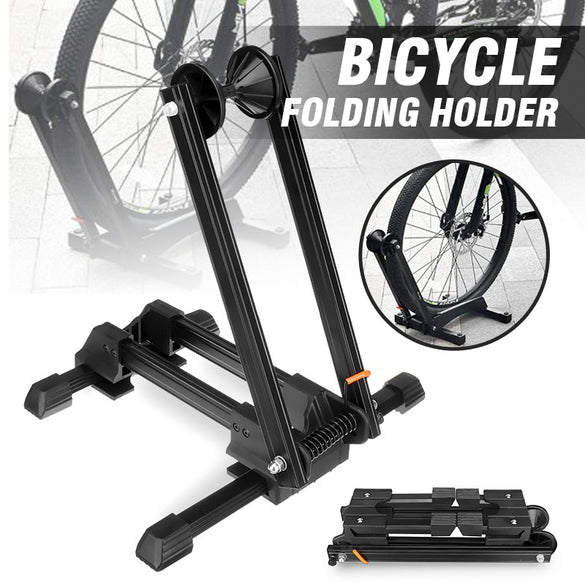 Floor Bike Stand Bike Storage Rack Folded Adjustable Parking Rack Indoor Storage Bicycle Holder Bicycle Accessories