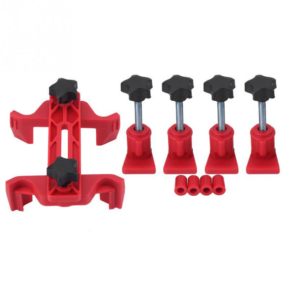 9pcs Car Auto Dual Cam Clamp Camshaft Engine Timing Sprocket Gear Locking Tool Kit Sprocket Gear Timing Car Accessories Tools