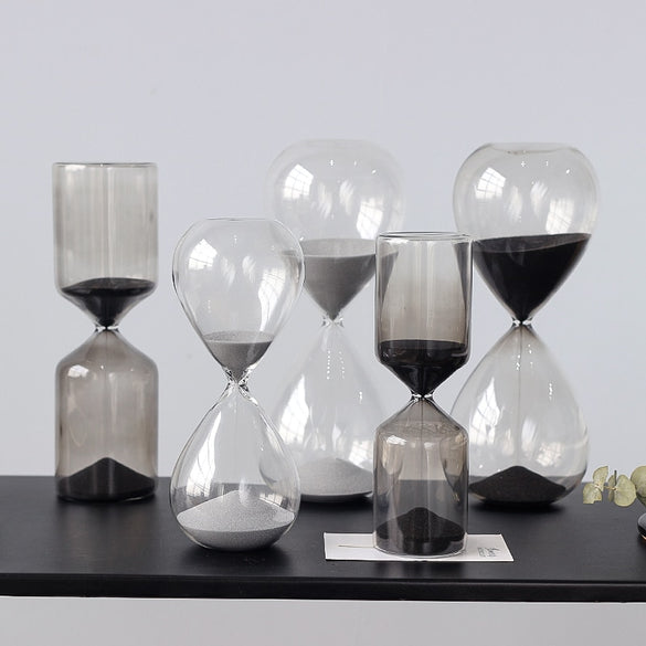 Modern Simple Hourglass Timer Decoration Creative Nordic Living Room Home Decoration Sand Hourglass Children's Birthday Gifts