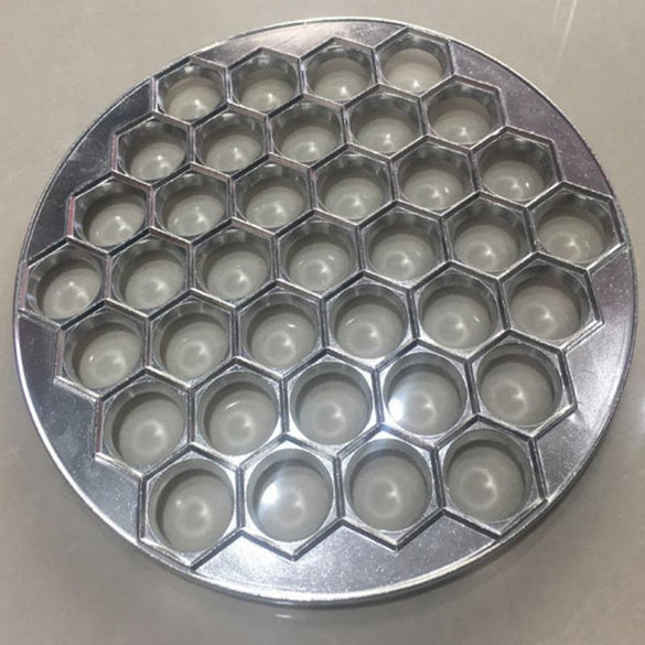 37 Holes Dumpling Mould Tools Dumplings Maker Ravioli Aluminum Mold Pelmeni Dumplings Kitchen DIY Tools Make Pastry Dumpling