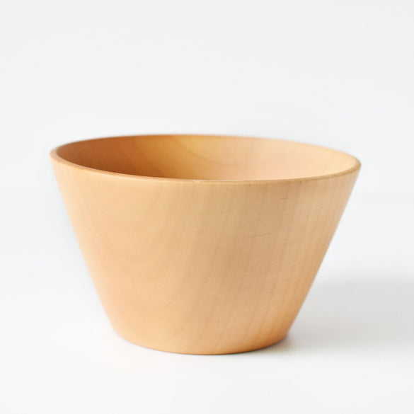 Natural Wooden Bowl Chinese Food Containers Bamboo Tableware Kitchen Bowl Soup Noodle Rice Dinner Dishes For Children