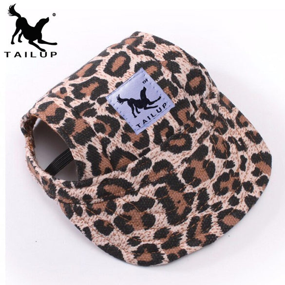 [TAILUP]Dog Hat With Ear Hole Summer Baseball Cap for Small pet dogs product Oxford Cloth breathable handsome Cool Doggie py0017