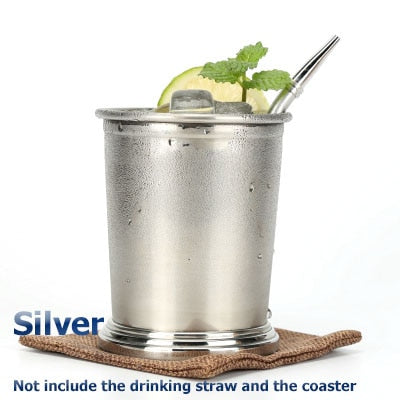 Stainless Steel 360ml Julep Cup Mojito Mint Julep Cup Cocktail Mug