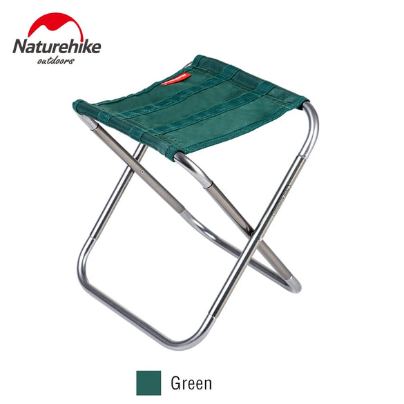 Naturehike Lightweight Outdoor Compact Portable Aluminium Alloy Folding Fishing Stool Collapsible Camping Seats Hiking Stool