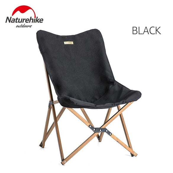 Naturehike Wood Timber Fishing Chair Can For Office Camping Light Wood Grain Nap Chair Beach Chair Fishing Outdoor Folding Chair