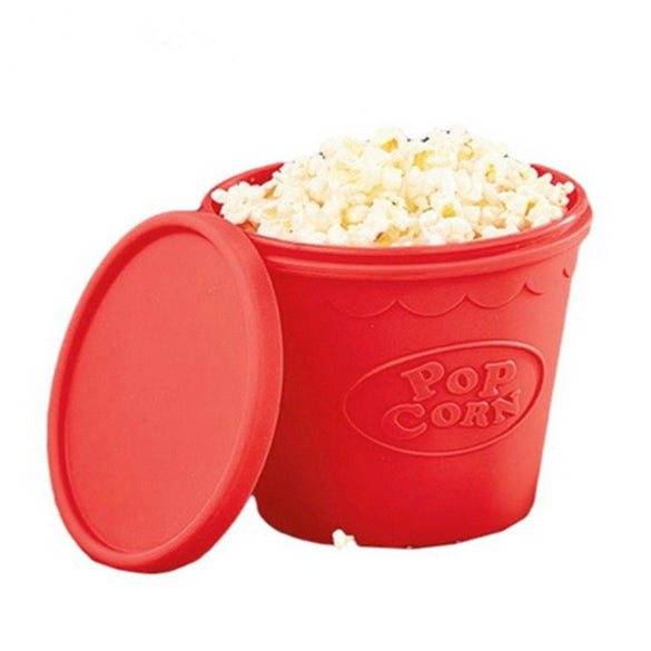 Silicon Microwave Popcorn Bucket