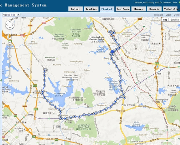 Guaranteed 100% 4 band car GPS tracker GT02A Google link real time tracking free shipping