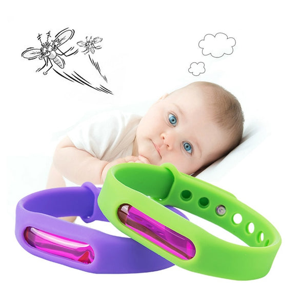 Dropship 1set Bracelet+Anti Mosquito Capsule Pest Insect Bugs Control Mosquito Repellent Wristband For Kids Mosquito Killer