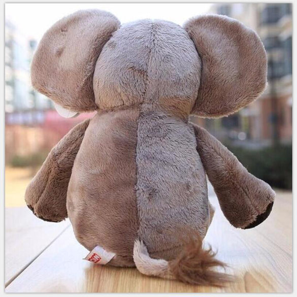 Brand Jungle Brothers Plush Stuffed Toy Elephant Animals for Kid's Gifts,10" 25cm,1PC