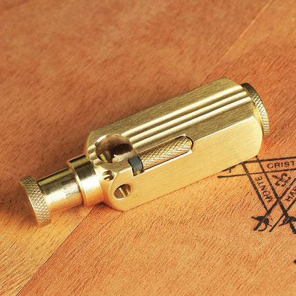 Handmade brass classical oil lighter Men cigarette gasoline briquet Gift  72mm*21mm 155g