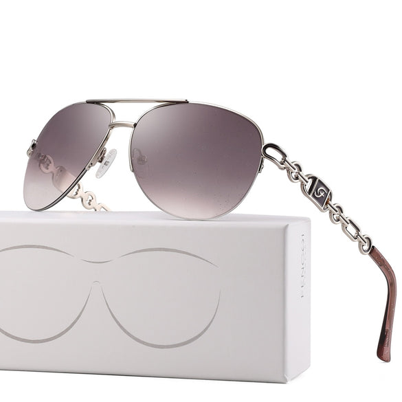 FENCHI sunglasses women uv 400 oculos female sun glasses shades mirror Pilot Pink feminino zonnebril dames gafas de sol mujer