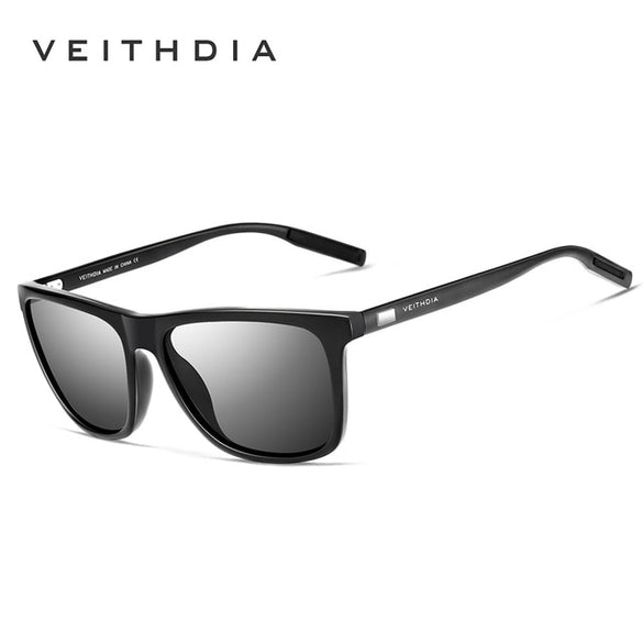 VEITHDIA Brand Unisex Retro Aluminum+TR90 Sunglasses Polarized Lens Vintage Eyewear Accessories Sun Glasses For Men/Women 6108
