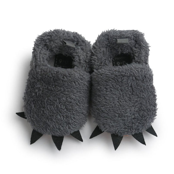 WONBO Cute Modeling Monster Paw Baby Worm Slippers 2019 Winter Baby Shoes First Walkers Photo Props Accessories Baby Clothing